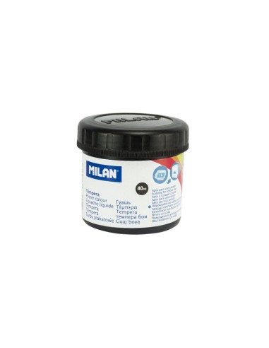 TEMPERA 40ML NEGRA MILAN