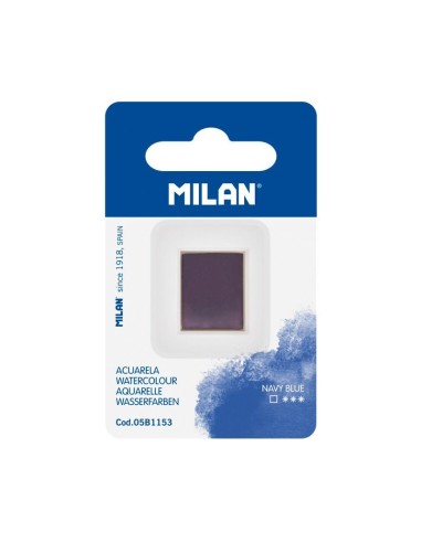 MEDIO GODET ACUARELA NAVY BLUE MILAN