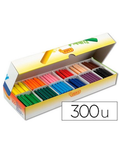 LAPICES CERA JOVICOLOR 300 UD COLORES SURTIDOS