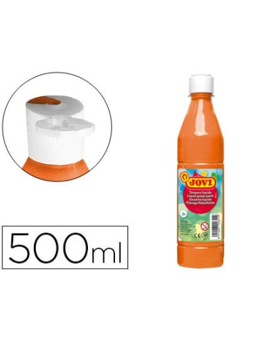 TEMPERA LIQUIDA JOVI NARANJA 500ML