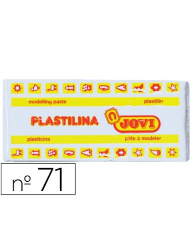 PLASTILINA JOVI BLANCA 150GR