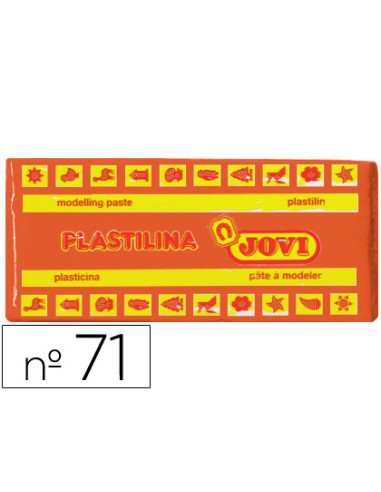 PASTILLA PLASTILINA JOVI NARANJA 150GR