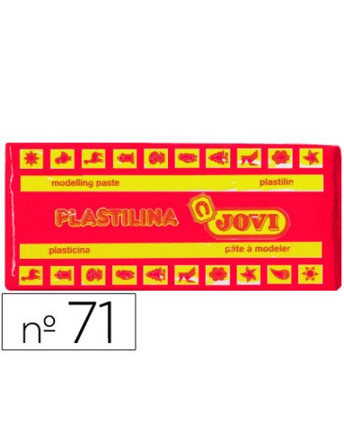 PASTILLA PLASTILINA JOVI RUBI 150GR