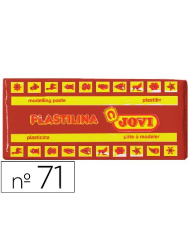 PASTILLA PLASTILINA JOVI MARRON 150GR