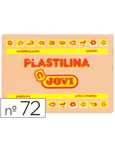 PASTILLA PLASTILINA JOVI Nº.72 350GR CARNE