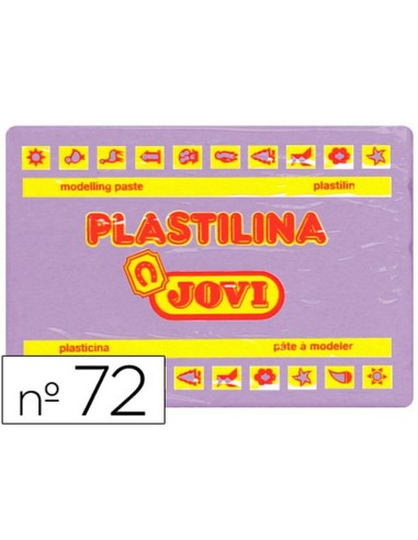 PASTILLA PLASTILINA JOVI Nº.72 350GR LILA