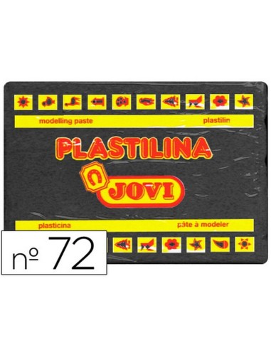 PASTILLA PLASTILINA Nº72 350GR NEGRA