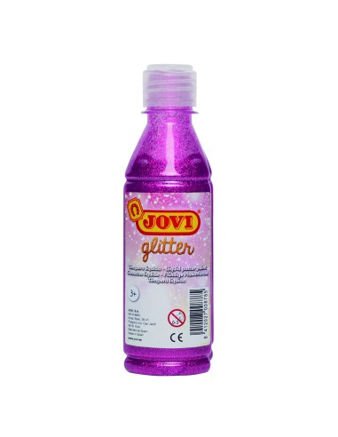 TÉMPERA GLITTER ROSA 250ML JOVI **PRECIO LIQUIDACIÓN