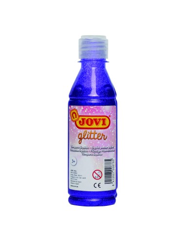 TÉMPERA GLITTER VIOLETA 250ML JOVI **PRECIO LIQUIDACIÓN