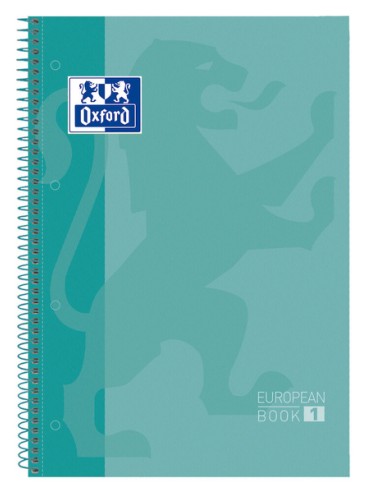 LIBRETA OXFORD A4 80H 90GR VERDE MENTA