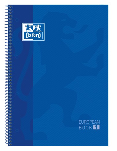 CUADERNO OXFORD EBOOK1 A4 80H AZUL TE5X5