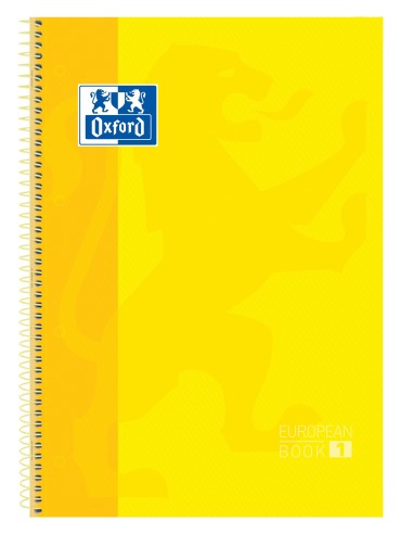 CUADERNO EBOOK1 A4 80H TE5X5 AMARILLO OXFORD