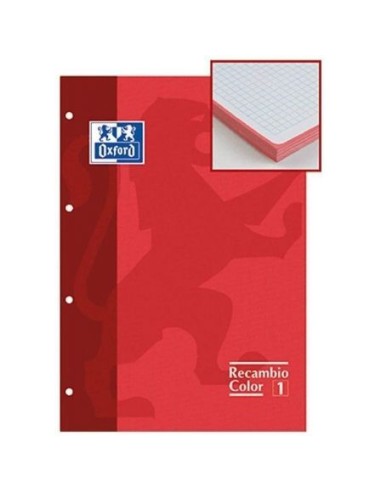 RECAMBIO COLOR OXFORD A4 80H ROJO **PRECIO OFERTA