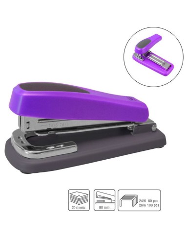 GRAPADORA STAPLER SOHO 20600 VIOLETA. SENFORT