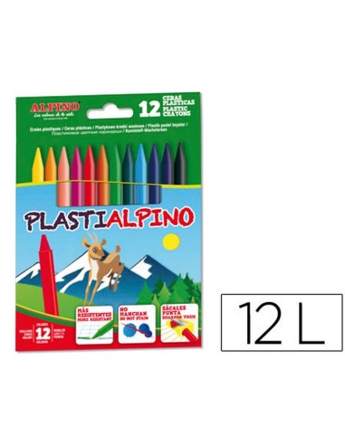 CERAS PLASTICAS ALPINO 12 UD