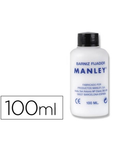 BARNIZ FIJATIVO MANLEY BOTE DE 100ML.