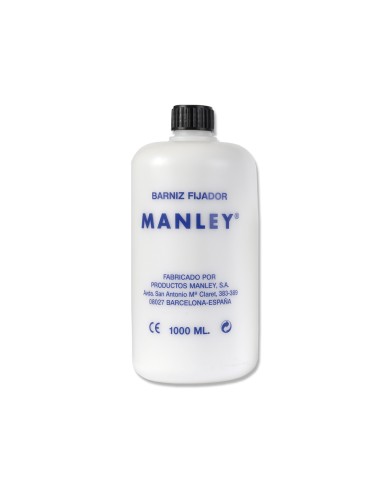 BARNIZ FIJATIVO MANLEY 1000ML ACABADO BRILLANTE