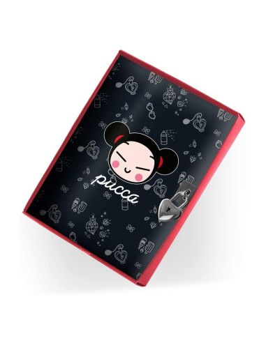 DIARIO CON CANDADO NEVER STOP PUCCA MIQUELRIUS