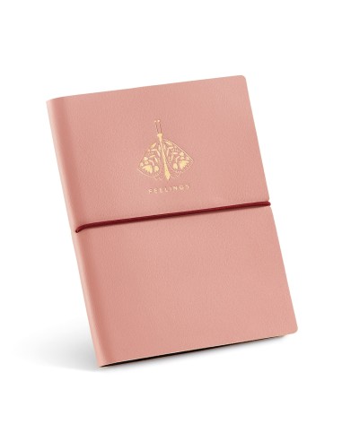 CUADERNO A6 DOTS ROSA BUTTERFLY MIQUELRIUS