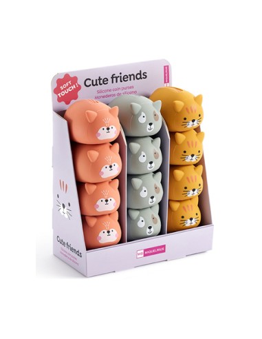 MONEDERO SILICONA ANIMALES CUTE B2FUN MIQUELRIUS