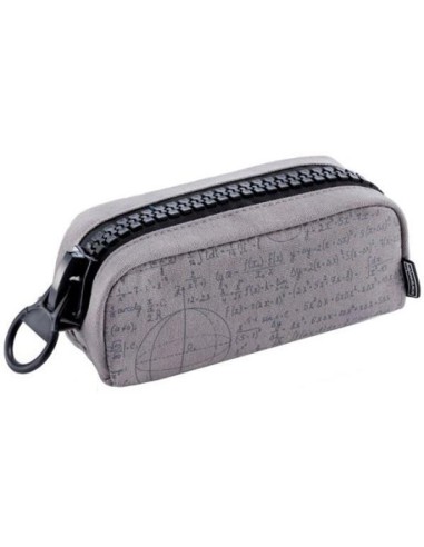 ESTUCHE PORTATODO MAXI CREMALLERA B2FUN GRIS MIQUELRIUS