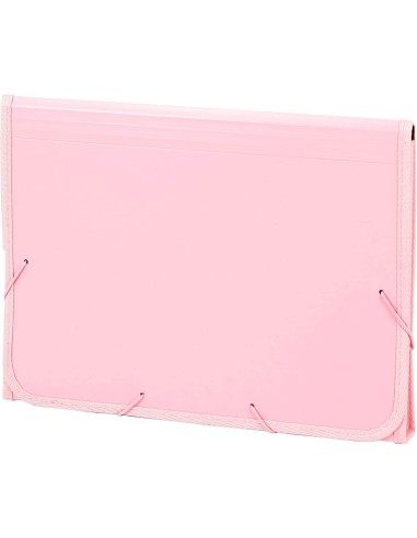 CARPETA CLASIFICADORA ACORDEÓN CARCHIVO SOFT PP Fº ROSA