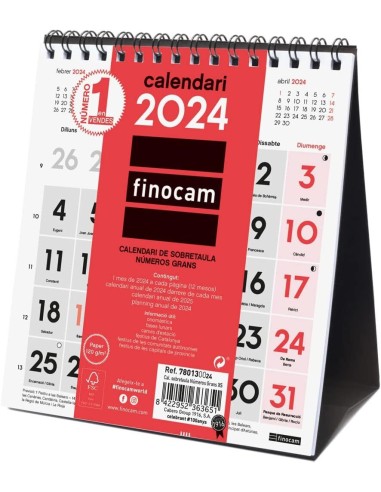 CALENDARIO SOBREM NUM GRANDES XS 2024 CAT FINOCAM **LIQUIDAC