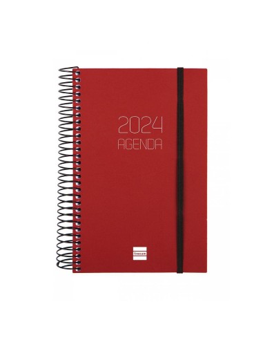 AGENDA OPAQUE ESP CAT E5C DP 2024 ROJA FINOCAM **LIQUIDACIÓN