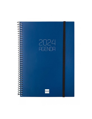 AGENDA ESP OPAQUE E10C SVH CAT 2024 AZUL FINOCAM **LIQUIDACI