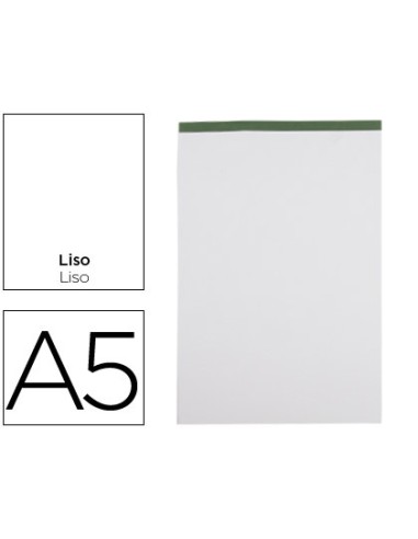 BLOC NOTAS LISO A5 80H 60G LIDERPAPEL