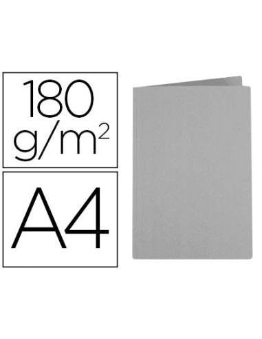 SUBCARPETA DIN A4 180GR LIDERPAPEL GRIS