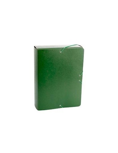 CARPETA DE PROYECTOS 50MM CARTÓN GOMAS VERDE FABRISA