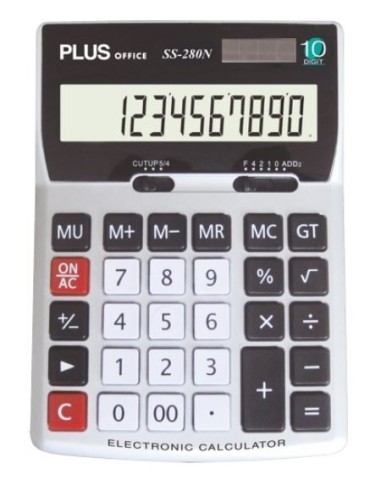 CALCULADORA SS-280N 10 DIGITOS PLUS OFFICE