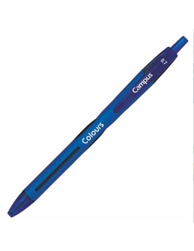 BOLIGRAFO CAMPLUS GRIP COLOURS AZUL 0.7