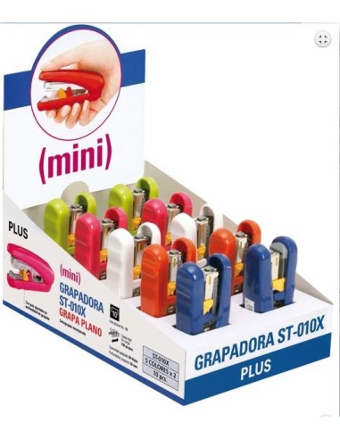 GRAPADORA MINI ST-010X GRAPADO PLANO PLUS OFFICE