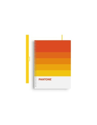 LIBRETA NOTEBOOK PANTONE WARMTH NARANJA 5x5 ESCOLOFI