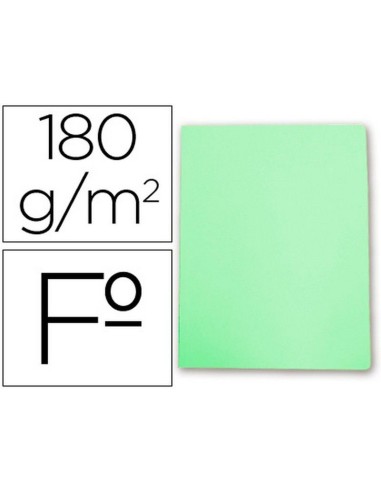 SUBCARPETA FOLIO GIO VERDE CLARO 180GR