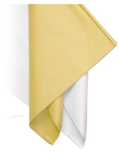 PAPEL SEDA 25H 51x76 DORADO SADIPAL