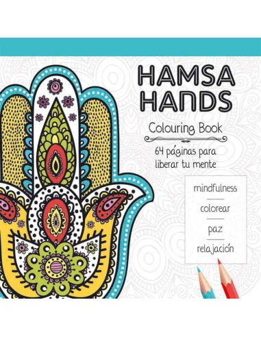 LIBRO MANDALAS PARA PINTAR 64 HOJAS ALEX BOG