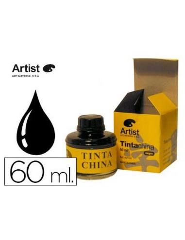 TINTA CHINA ARTIST NEGRA 60ml