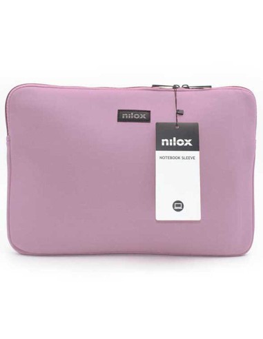 FUNDA PORTÀTIL NILOX COLOR SLEEVE DE 15'6" COLOR ROSA.