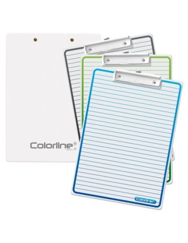 SOPORTE CON PINZA FALSILLA PARA ESCRIBIR COLORLINE