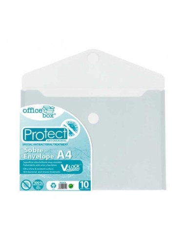 SOBRE V-LOCK ANTIMICROBIAL DIN A4 ULTRA. OFFICE BOX