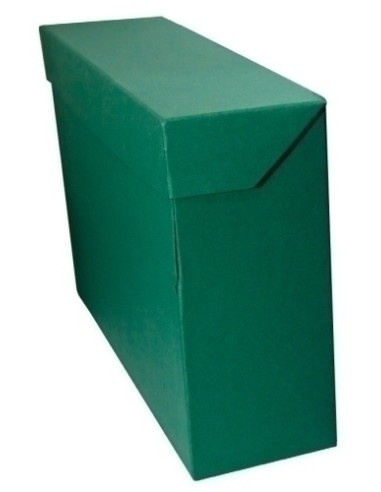 CAJA DE TRANSFERENCIA MAIOLA A4 VERDE 350x255x110mm.