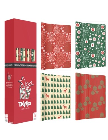 ROLLO PAPEL REGALO NAVIDAD 100x300CM