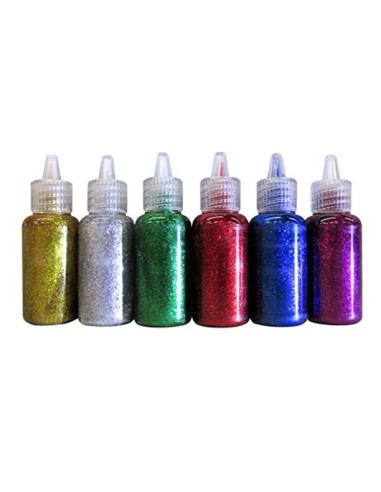 PURPURINA GEL GLITTER GLUE COLORES VARIADOS 20ML