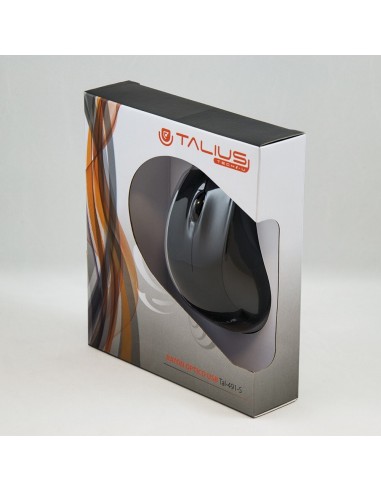 MOUSE TALIUS 491-S CON CABLE USB NEGRO.