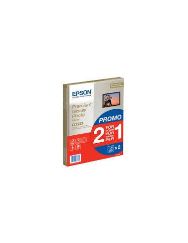 PAPEL EPSON PHOTO GLOSSY 255GR. A4 15F. 2X1