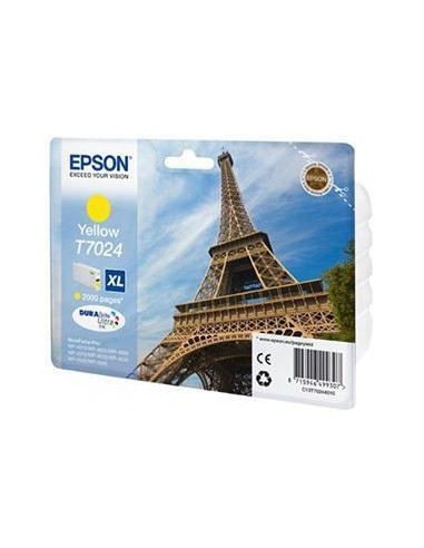 CARTUTX EPSON AMARILLO T7024 XL 2000 PÀG. WP-4000/4500