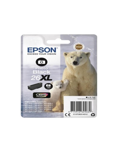 CARTUCHO EPSON PHOTO NEGRO 26XL